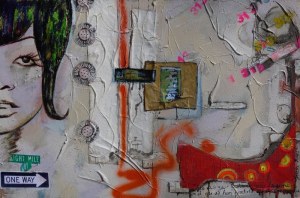 Lucas will be featuring many works, including Detroit-inspired art. Courtesy/LUCIA LUCAS