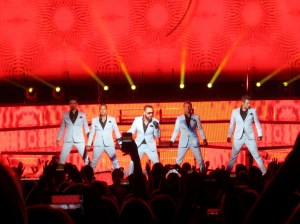 The concert featured '90s pop hits by the band, in addition to songs from their new album, "In a World Like This." Photo/STEPHANIE SOKOL